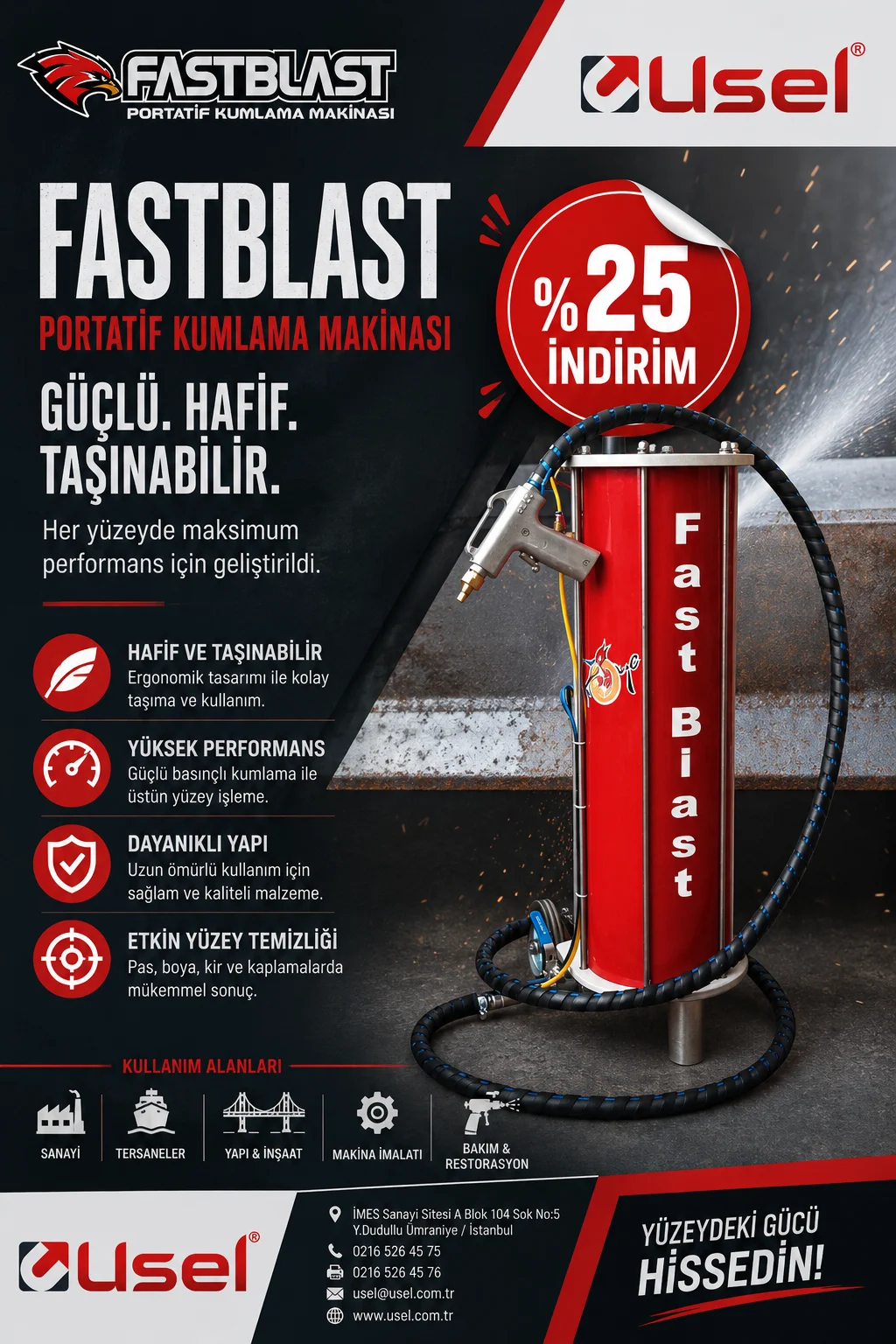 Türk mühendisliğiyle üretime yön veriyoruz.