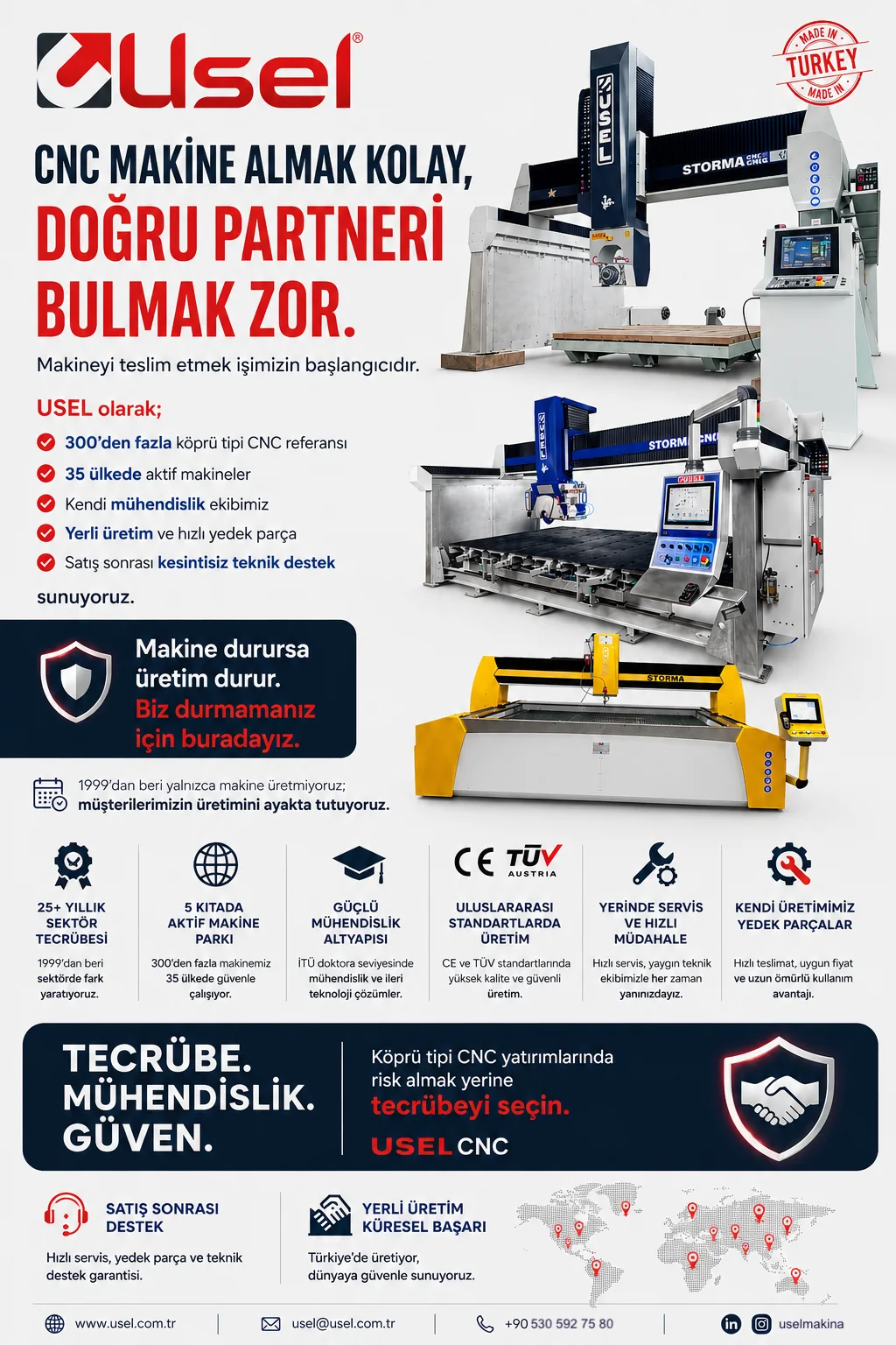 Doğru partner USEL Makina