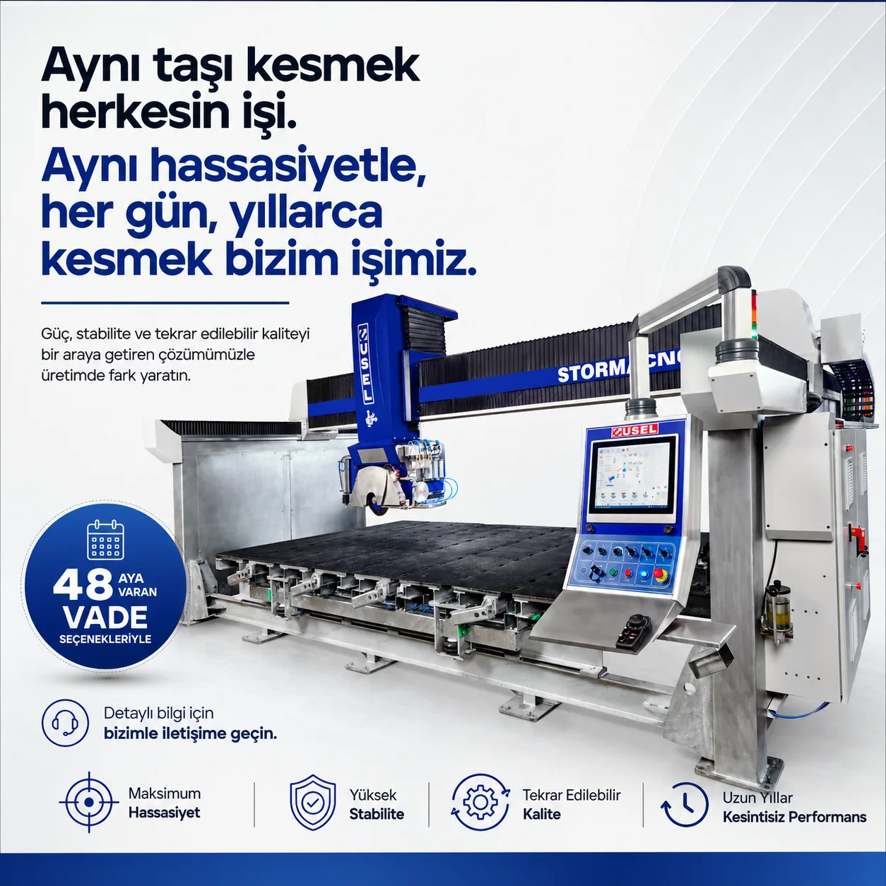 STORMA 5 eksen CNC kampanyası