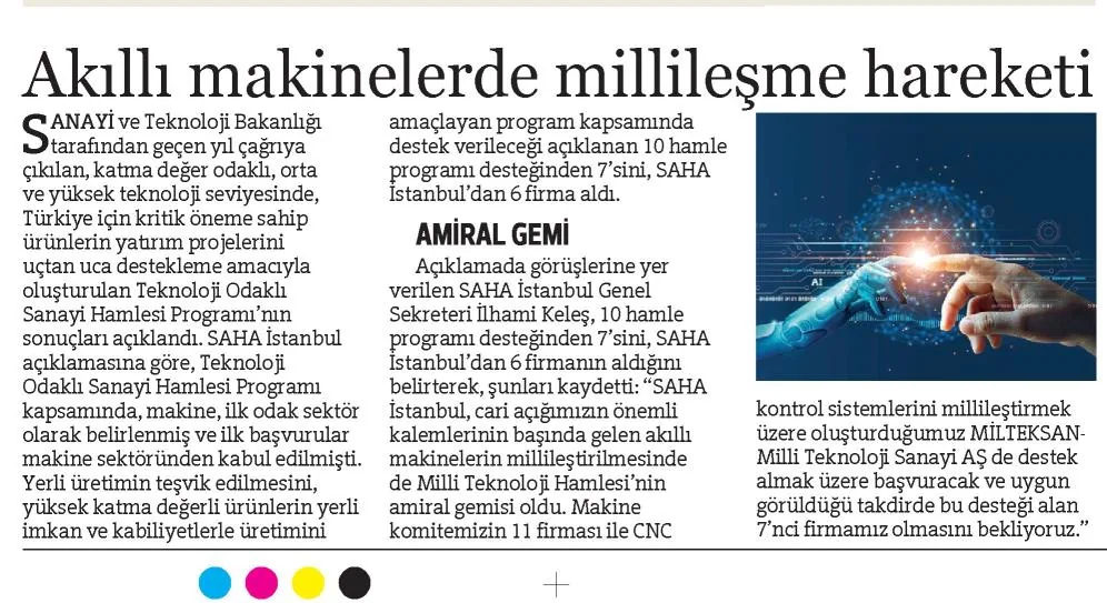 USEL Makina basın yansıması