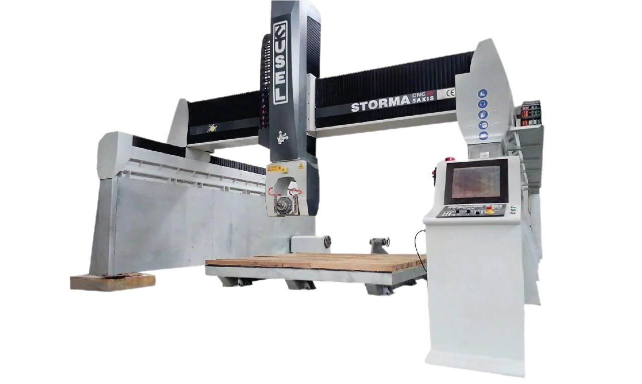 5 Eksen Köprü Tipi 3D İşleme Merkezi