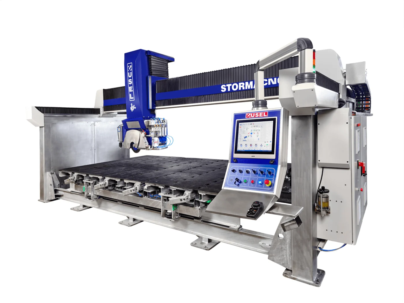 5 Eksen CNC Köprü Kesme ve İşleme Makinası
