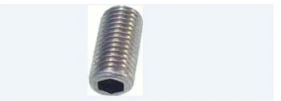 Lock Screw DIN 7991 M4x10