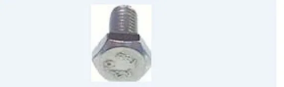 Bolt DIN 933 M4x10