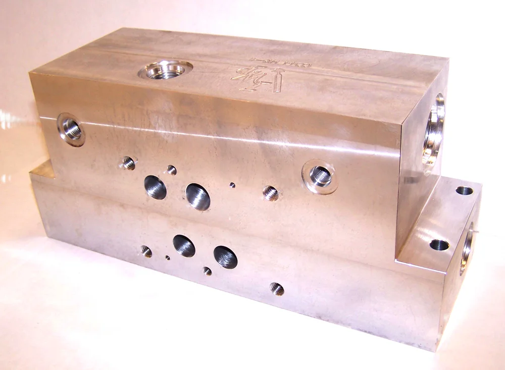 Manifold, Hydraulic, Intensifier, Aluminum