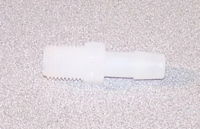 Barbed Fitting, 3/8" Tube to 1/4" Pipe