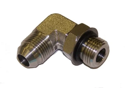 Hydraulic Fitting, 3/4" Elbow, Stainless Steel
