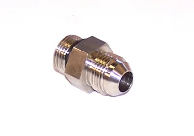 Hydraulic Fitting, Stainless Steel, 3/4" ORB to 3/4" JIC