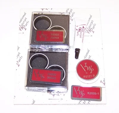 High Pressure Seal Kit, 1" Plunger (w/o backup rings)